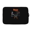 back to the future Laptop sleeve