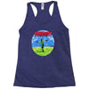 the sound of kombat Racerback Tank