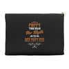 poppy the man the myth best poppy ever Accessory Pouches