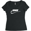 donor   mens funny Women's Triblend Scoop T-shirt