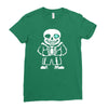 undertale sans Ladies Fitted T-Shirt