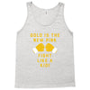 Gold Is The New Pink Fight Like A Kid! Tank Top