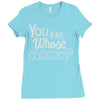 you and whose army Ladies Fitted T-Shirt