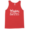 whiskey made me do it funny Tank Top