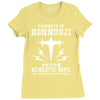 Property Of Honnouji Athletics Dept Ladies Fitted T-Shirt