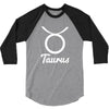 taurus zodiac 3/4 Sleeve Shirt