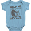 help me stack overflow youre myo nly hope Baby Bodysuit