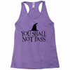 you shall not pass Racerback Tank