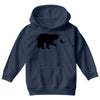 Bear Fishing Youth Hoodie