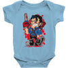 evil cartoon Baby Onesie