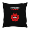 Superhero On The Way Throw Pillow