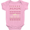 christmas ugly shark Baby Bodysuit