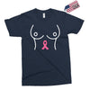 breast with pink ribbon Exclusive T-shirt