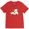 mobbu puppy V-Neck Tee