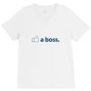 like a boss V-Neck Tee