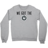 we got the power 4 Crewneck Sweatshirt
