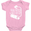 what would macgyver do humor Baby Onesie