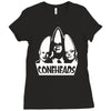 coneheads   eierkopf retro kult serie lustig dickkopf glatze Ladies Fitted T-Shirt