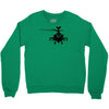 military attach helicopter gunship Crewneck Sweatshirt