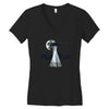 disco time Women's V-Neck T-Shirt