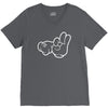 rude hands, ideal gift or birthday present. V-Neck Tee