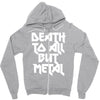 death to all Zipper Hoodie