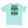 Real Kings Are Born On December 27 Youth Tee