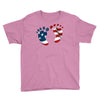 4th of July Baby Foot Youth Tee