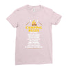 Camping Rules Ladies Fitted T-Shirt
