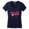 volleyball you got served grand haven high school champions Women's V-Neck T-Shirt
