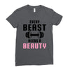 Every Beast Needs a Beauty Ladies Fitted T-Shirt