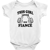 This Girl Loves Her Fiance Baby Onesie