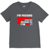 packing heat   i'm hot V-Neck Tee