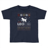 santa leo christmas ugly t shirts Toddler T-shirt