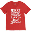 This Guy Is Taken By A Super Sexy June Girlfriend V-Neck Tee