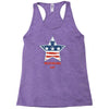 independence day 4th july star america american flag Racerback Tank