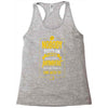 nobody exists on purpose Racerback Tank