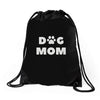 this mom loves dogs Drawstring Bags