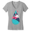 tear Women's V-Neck T-Shirt