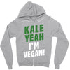 Kale Yeah I'm Vegan! Zipper Hoodie