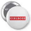 GirlBoss Pin-back button