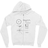 carl sagan's voyager golden record Zipper Hoodie