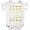 Maverick Pinstripe Lines Baby Onesie