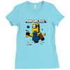 minioncraft Ladies Fitted T-Shirt