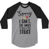 sorry i can't the angel of music is very strict 3/4 Sleeve Shirt