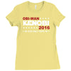 obi wan kenobi 2016 Ladies Fitted T-Shirt