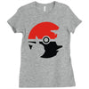 pokemon masterball Ladies Fitted T-Shirt