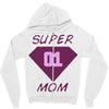 super mom 01 Zipper Hoodie