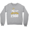 kings are born in 1988 Crewneck Sweatshirt