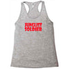 junglist soldier Racerback Tank